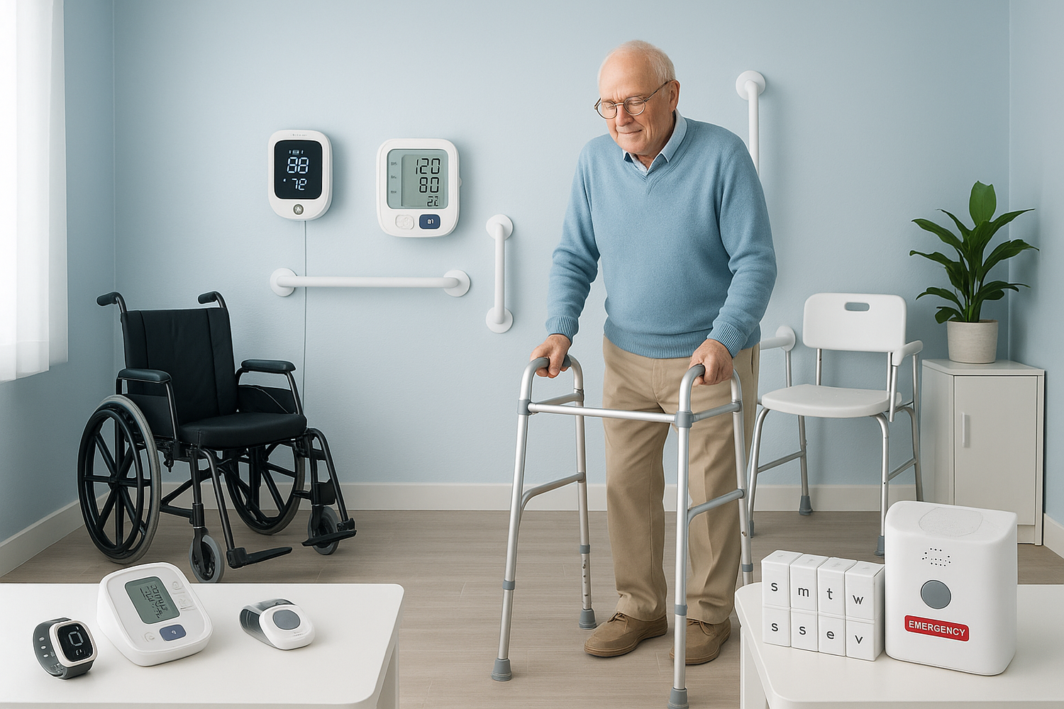solutions for healthcare equipment solutions for elderly